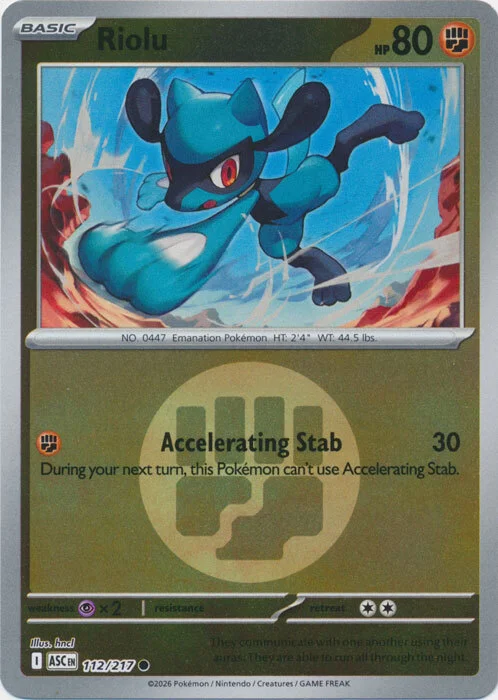 Riolu — Ascended Heroes - Energy Reverse Holo