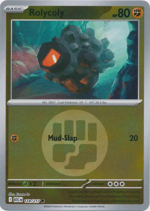Rolycoly — Ascended Heroes - Energy Reverse Holo
