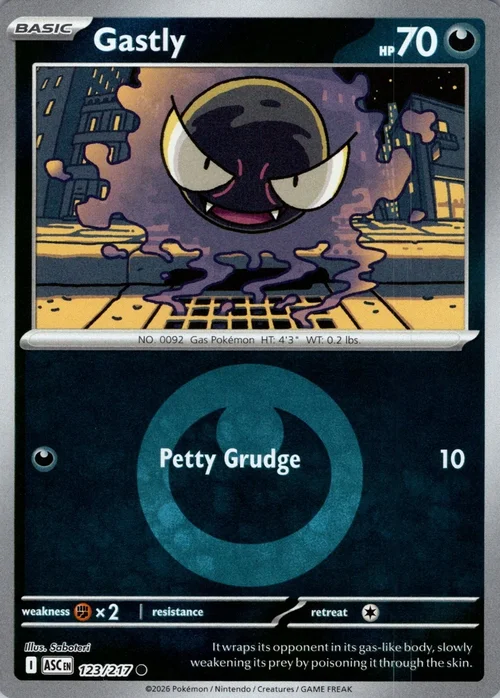 Gastly — Ascended Heroes - Energy Reverse Holo