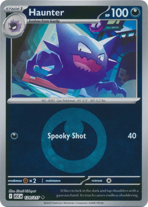Haunter — Ascended Heroes - Energy Reverse Holo