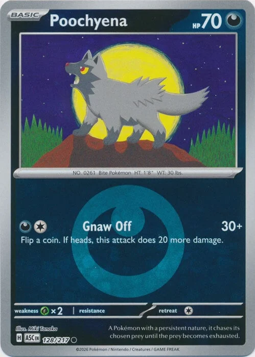 Poochyena — Ascended Heroes - Energy Reverse Holo