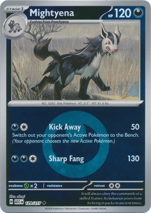 Mightyena — Ascended Heroes - Energy Reverse Holo