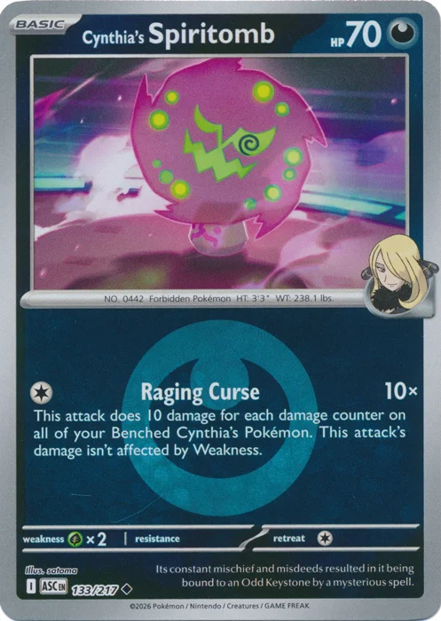 Cynthia's Spiritomb — Ascended Heroes - Energy Reverse Holo