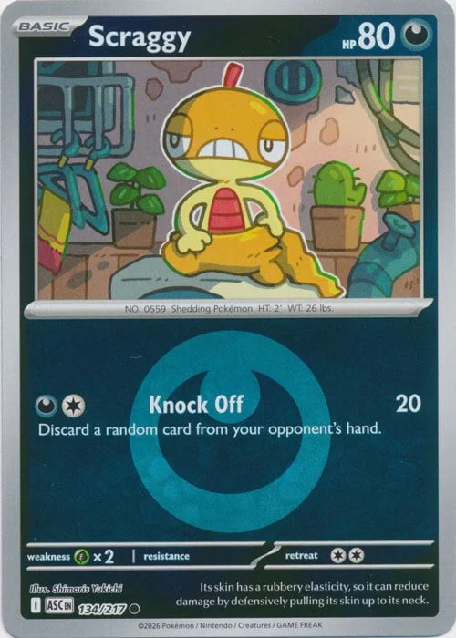 Scraggy — Ascended Heroes - Energy Reverse Holo