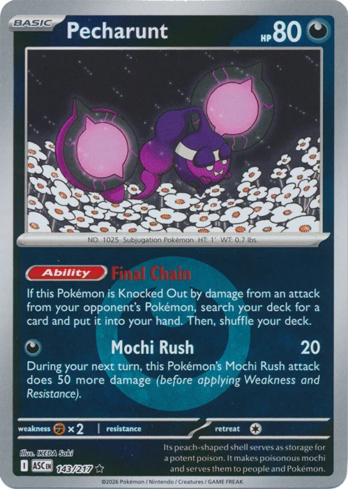 Pecharunt — Ascended Heroes - Energy Reverse Holo