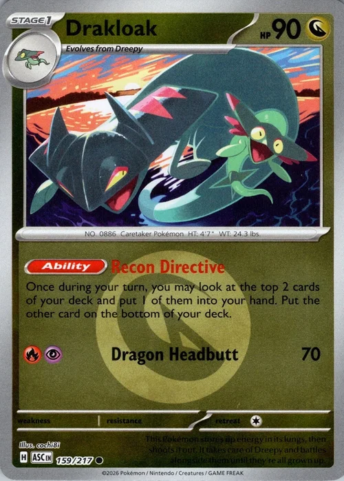 Drakloak — Ascended Heroes - Energy Reverse Holo