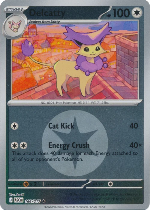 Delcatty — Ascended Heroes - Energy Reverse Holo