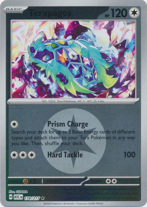 Terapagos — Ascended Heroes - Energy Reverse Holo