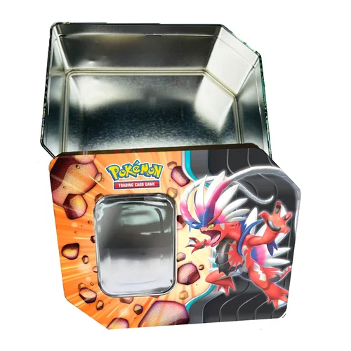 Slashing Legends Tins: Koraidon ex Empty Tin — Scarlet & Violet Products