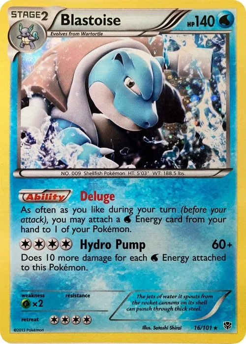 Blastoise — Theme Deck & Blisters Exclusives