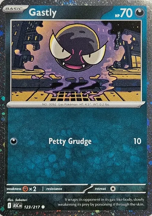 Gastly — Theme Deck & Blisters Exclusives
