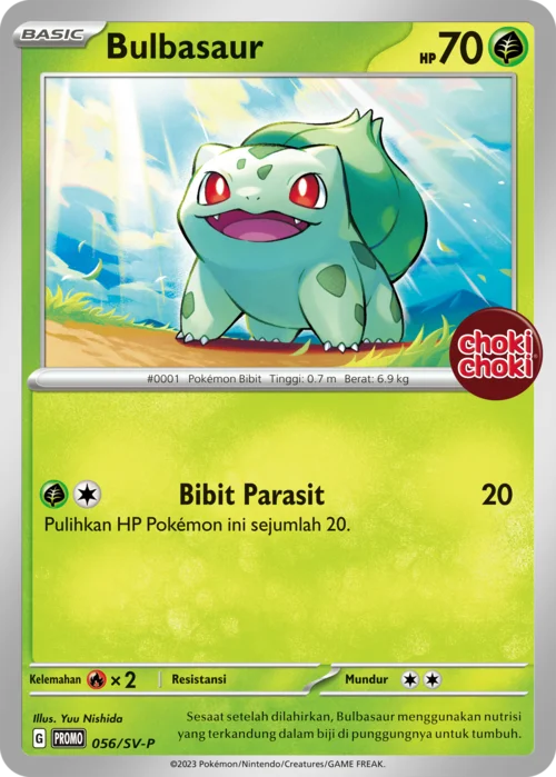 Bulbasaur — Scarlet & Violet Indonesian Promos