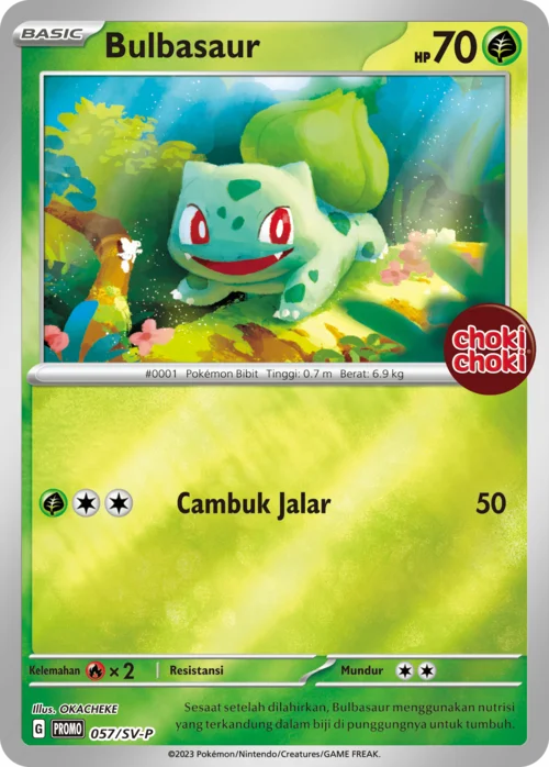 Bulbasaur — Scarlet & Violet Indonesian Promos