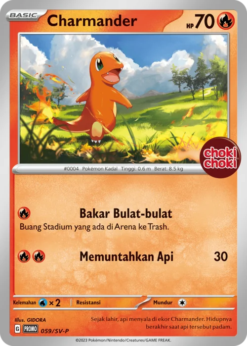 Charmander — Scarlet & Violet Indonesian Promos