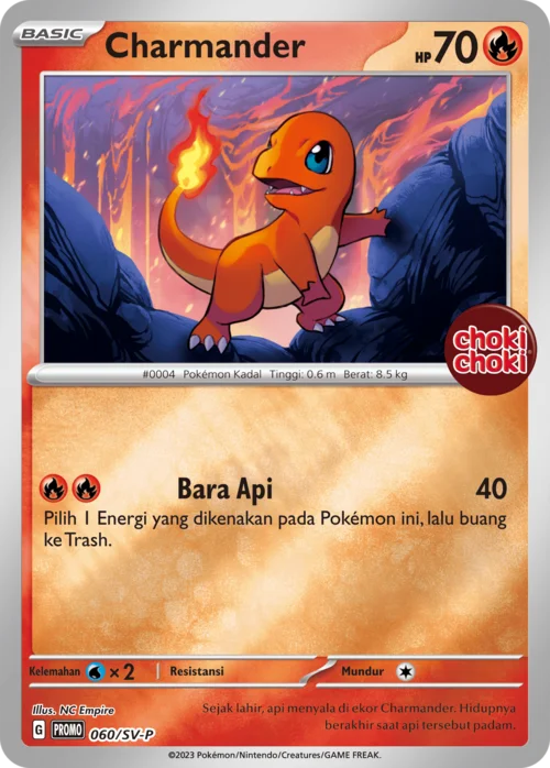 Charmander — Scarlet & Violet Indonesian Promos