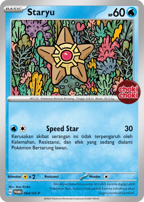 Staryu — Scarlet & Violet Indonesian Promos