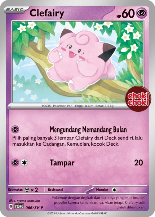 Clefairy — Scarlet & Violet Indonesian Promos