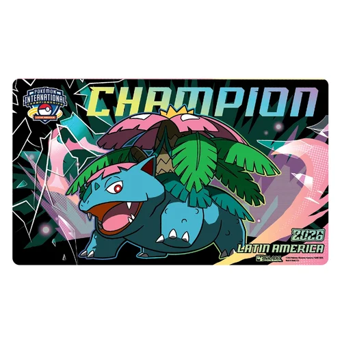 LAIC 2026 | Mega Venusaur Champion Playmat — League Promos
