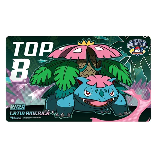 LAIC 2026 | Mega Venusaur Top 8 Playmat — League Promos