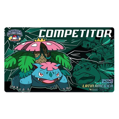 LAIC 2026 | Mega Venusaur Competitor Playmat — League Promos