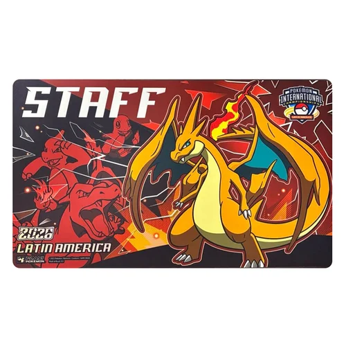 LAIC 2026 | Mega Charizard Y Staff Playmat — League Promos