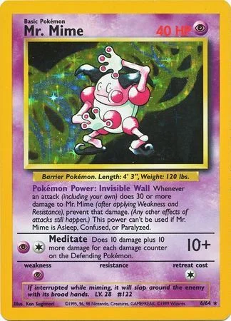 Mr. Mime — Pokémon Misprints