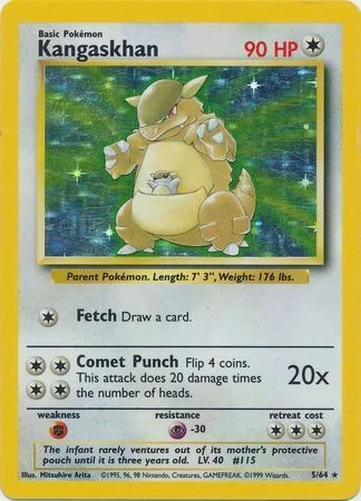 Kangaskhan — Pokémon Misprints