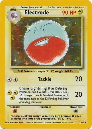 Electrode — Pokémon Misprints