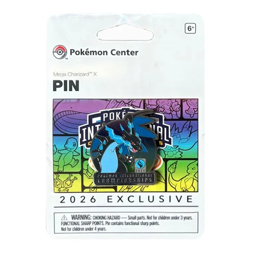 International Championships 2026 | Mega Charizard X Pin — League Promos