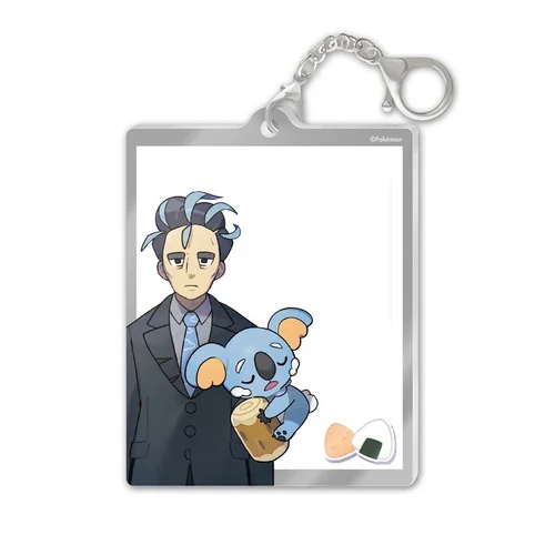 Larry Trainer Photo Card Keychain — Simplified Chinese Products