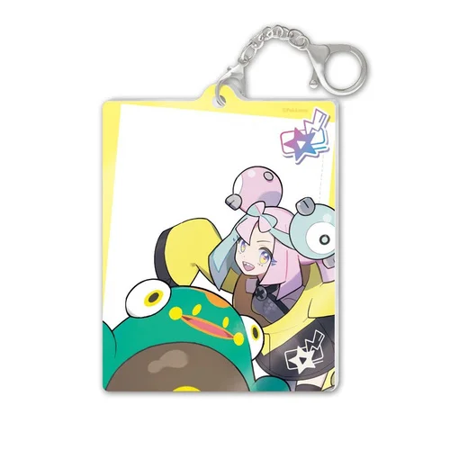 Iono Trainer Photo Card Keychain — Simplified Chinese Products