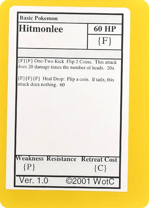 Blank Filler Card — Pokémon Misprints