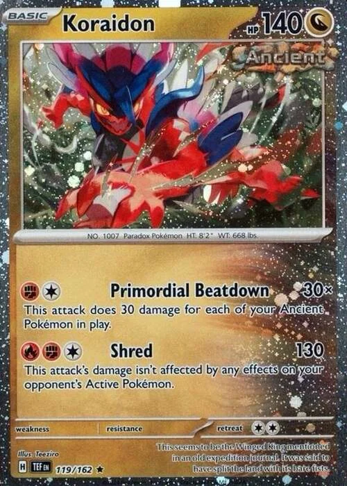 Koraidon — Theme Deck & Blisters Exclusives