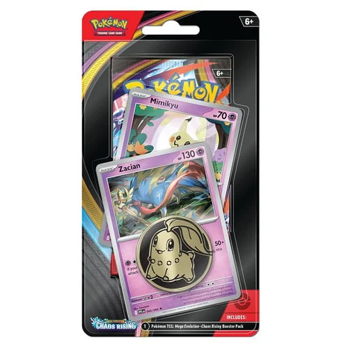 Chaos Rising: Zacian Premium Checklane Blister — Chaos Rising