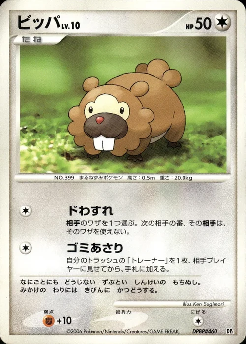 Bidoof Lv.10 — Entry Pack