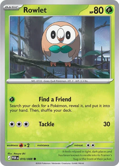 Rowlet — Perfect Order