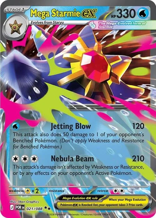Mega Starmie ex — Perfect Order
