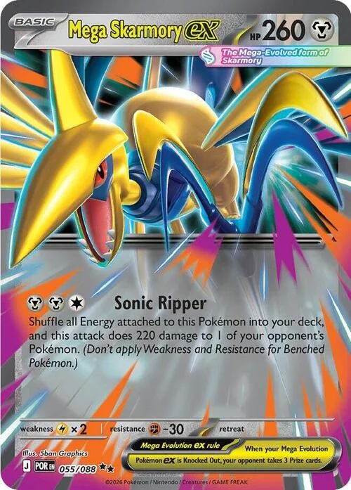 Mega Skarmory ex — Perfect Order