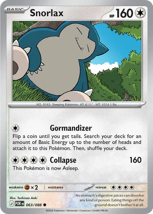 Snorlax — Perfect Order