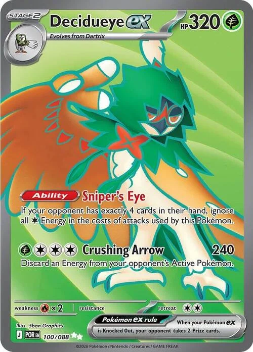 Decidueye ex — Perfect Order