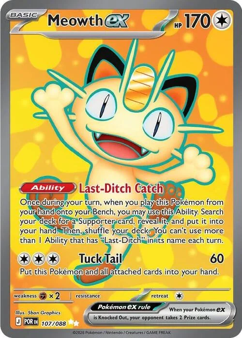 Meowth ex — Perfect Order