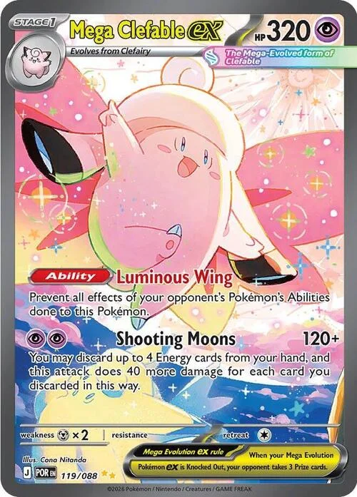 Mega Clefable ex — Perfect Order