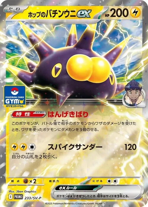 Hop's Pincurchin ex — Scarlet & Violet Promos