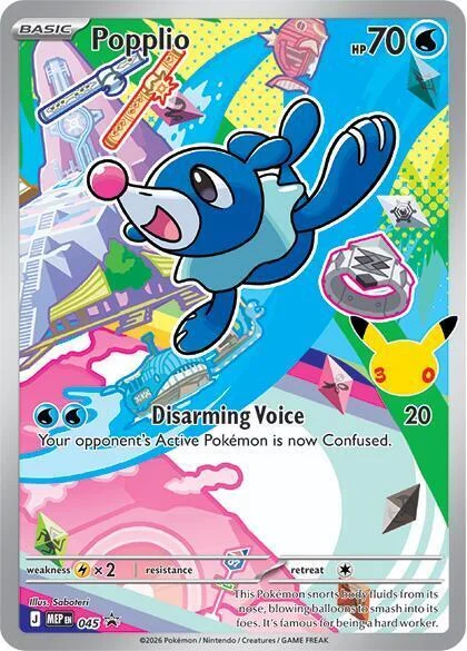 Popplio — MEP Black Star Promos