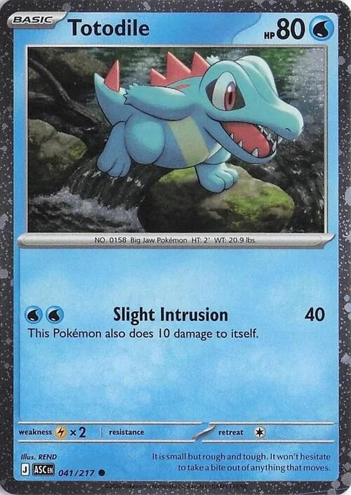 Totodile — Theme Deck & Blisters Exclusives