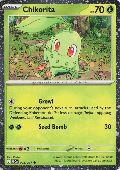 Chikorita — Theme Deck & Blisters Exclusives