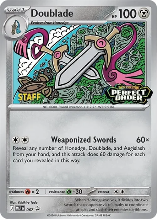 Doublade — MEP Black Star Promos