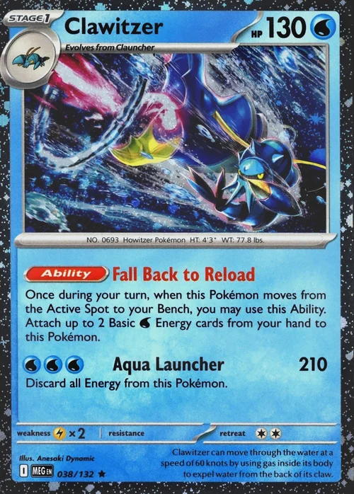 Clawitzer — Theme Deck & Blisters Exclusives