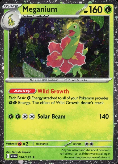 Meganium — Theme Deck & Blisters Exclusives
