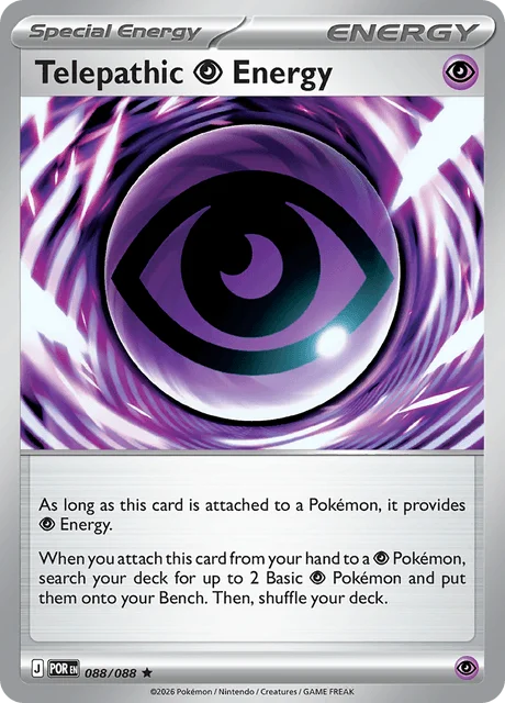 Telepathic Psychic Energy — Theme Deck & Blisters Exclusives